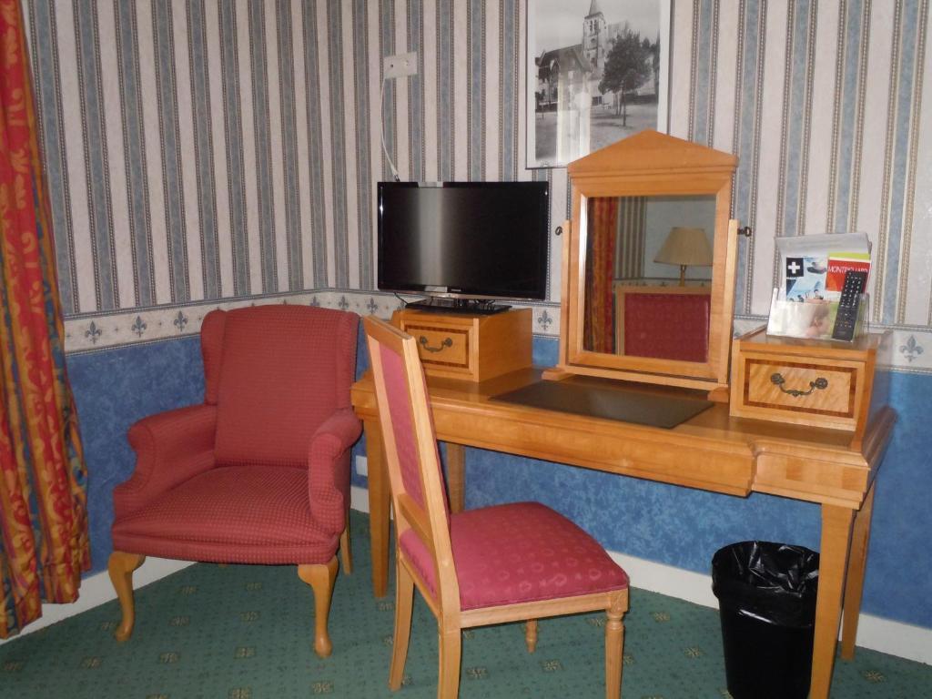 La Croix Blanche Hotel Montrichard Værelse billede